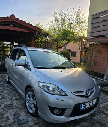 Mazda 5 cena 17000 przebieg: 257000, rok produkcji 2008 z Biała małe 67